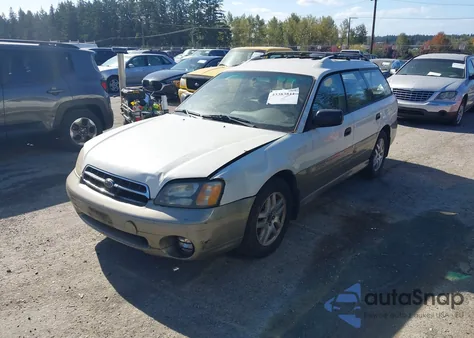 2002 Subaru Outback from USA, damaged, VIN 4S3BH665227651986